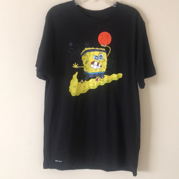 spongebob nike tee